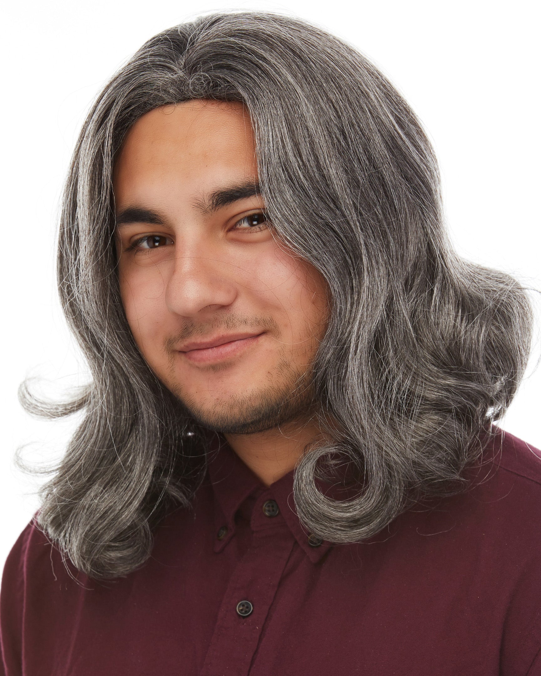 Grey hippie outlet wig