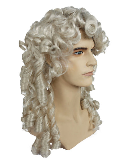 Cece Mens Pirate Wig Captain Hook Hair Wigs for Cosplay Costume