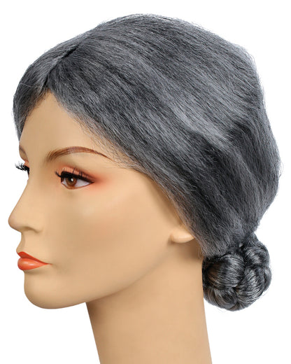 Special Bargain Old Lady Bun Wig