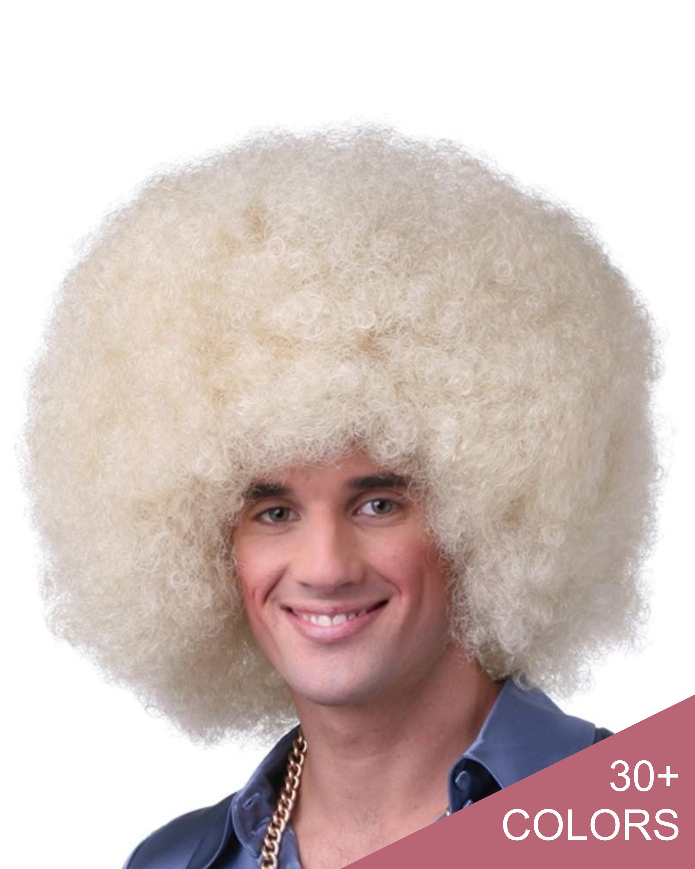 Clown Color Afro by Sepia Costume Wigs MaxWigs