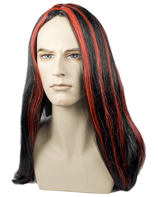 Lacey Costume Red Stripe Witch - MaxWigs