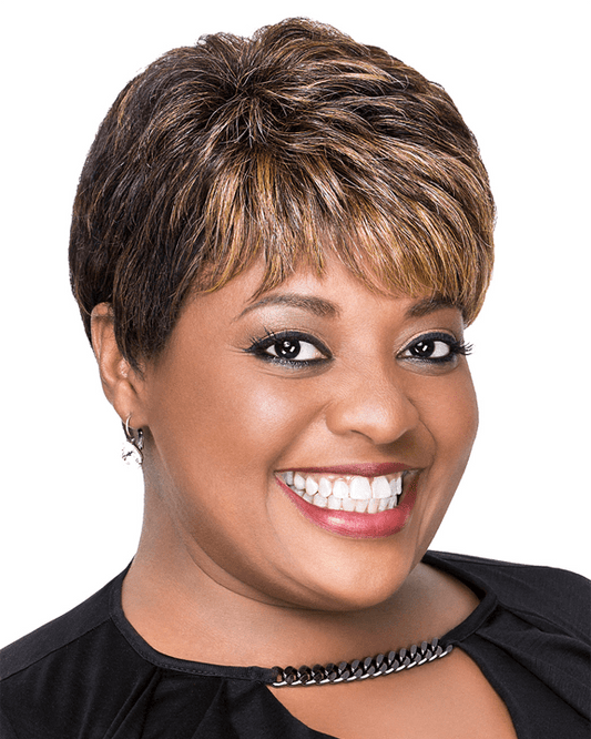 Sherri Shepherd Textured Pixie Wig Sherri Shepherd NOW Heat Friendly - MaxWigs