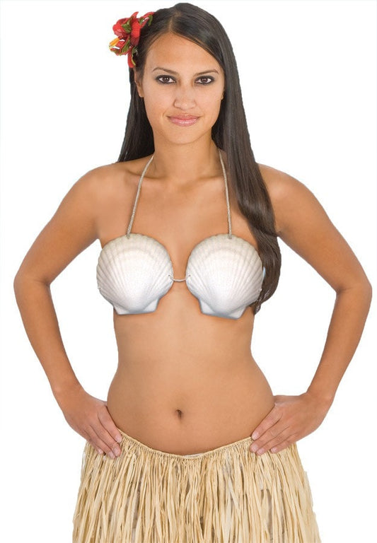 Morris Shell Bikini Top Adult - MaxWigs