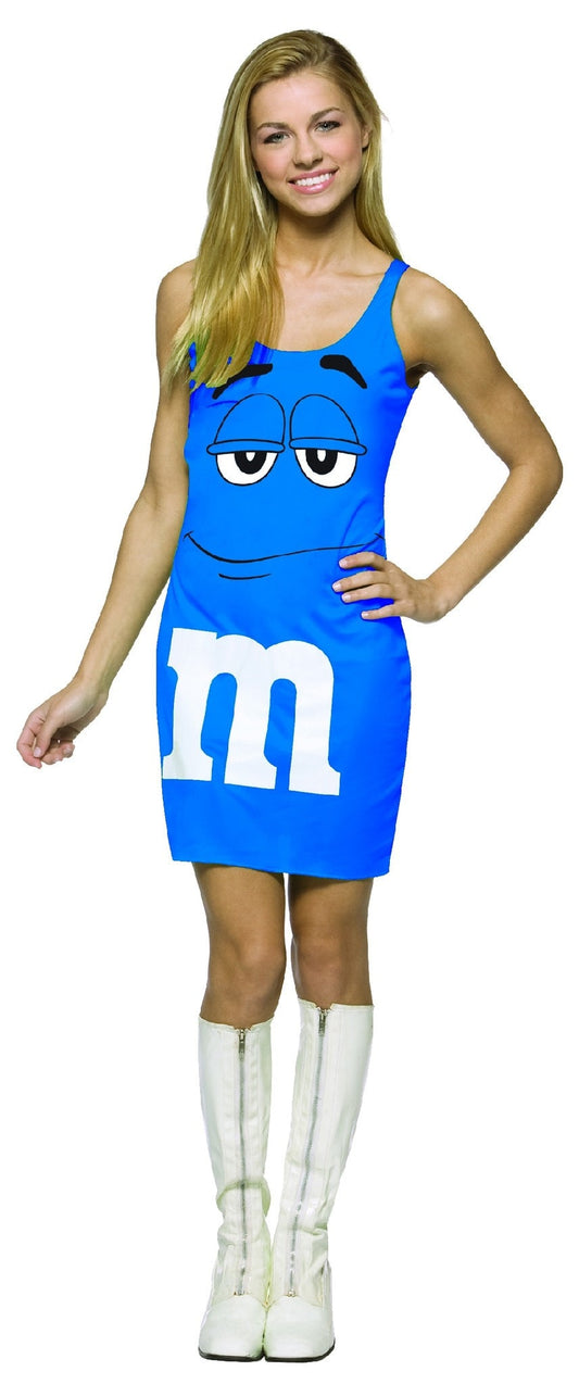 Morris M&m's Blue Tank Dress 13-16 - MaxWigs