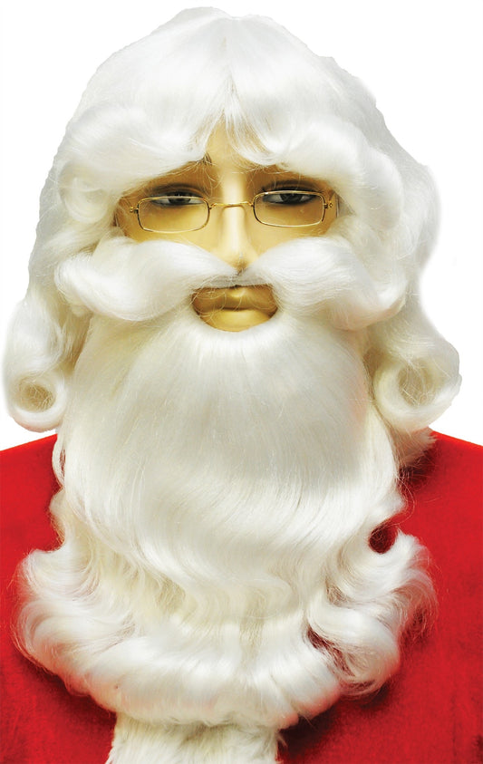 Morris Santa Set By367c White - MaxWigs